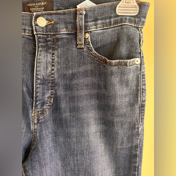 Banana republic cropped high waisted jeans - Picture 5 of 16